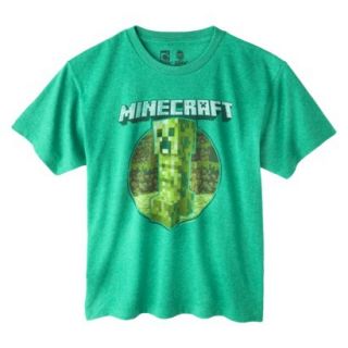 Minecraft Boys Graphic Tee   Green M