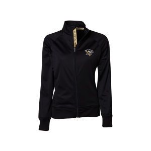 Pittsburgh Penguins Level Wear NHL Womens Venture Text Jacket
