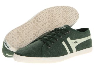 Gola Quattro Marl Mens Lace up casual Shoes (Green)