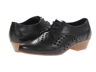 DV by Dolce Vita Orime Womens Lace Up Wing Tip Shoes (Black)
