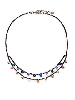 DANNIJO Faceted Double Row Necklace  