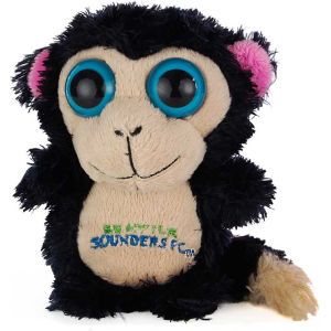 Seattle Sounders FC Forever Collectibles 8 Big Eye Plush Monkey