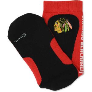 Chicago Blackhawks Color Block Wordmark Socks