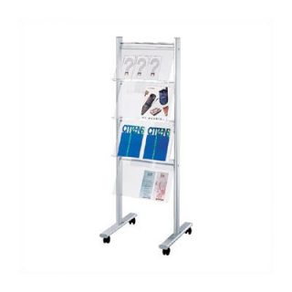 Peter Pepper Mobile Rack with 4 Display Shelves MR X Width 23