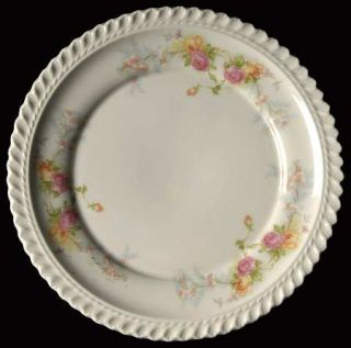 Harker Sweetheart Rose (Royal Gadroon) Bread & Butter Plate, Fine China Dinnerwa