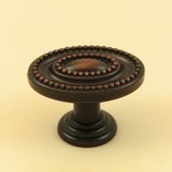 Stone Mill Hardware Oil Rubbed Bronze Cabinet Knob (pack Of 10)