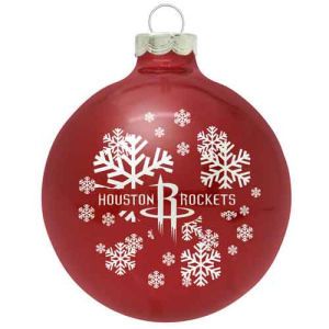 Houston Rockets Traditional Round Ornament