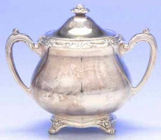 Oneida Glenrose (Silverplate,1908,Hollowware) Sugar Bowl & Lid   Silverplate, 19