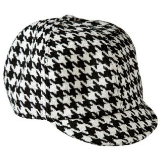 Mossimo Supply Co. Houdstooth Brim Hat   Black/White