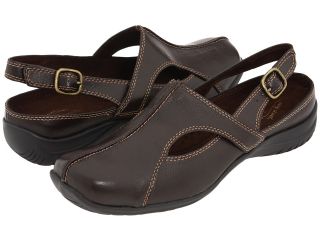 Easy Street Sportster Womens Clog/Mule Shoes (Brown)