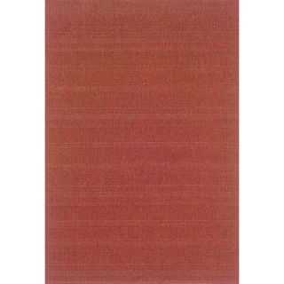 Laguna Red Polypropylene Rug (73 X 106) (OrangePattern SolidMeasures 0.375 inch thickTip We recommend the use of a non skid pad to keep the rug in place on smooth surfaces.All rug sizes are approximate. Due to the difference of monitor colors, some rug 