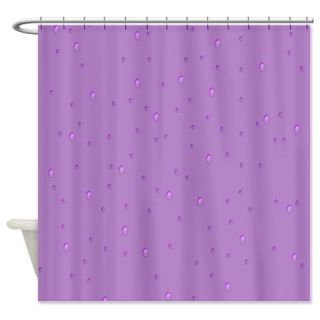  Purple Raindrops Shower Curtain  Use code FREECART at Checkout