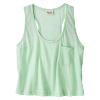 Mossimo Supply Co. Juniors Cropped Tank   Extra Lime XXL(19)