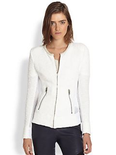 IRO Amiya Knit Jacket   White