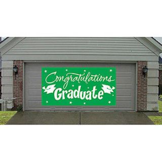Green Congrats Grad Gigantic Greetings