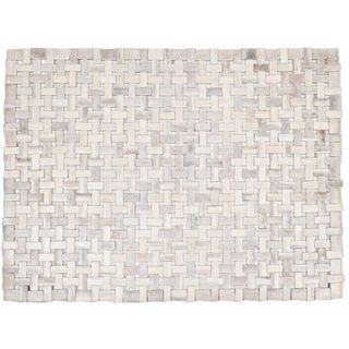 Douglas Exotic Wood White Doormat (16 X 26)