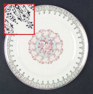 Limoges American Vienna Dinner Plate, Fine China Dinnerware   Filigree # Lcs3601