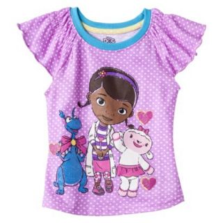 Toddler Girls Tee Shirts   Lilac 3T