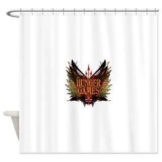  hunger games with wings and arrows  Shower Curtain  Use code FREECART at Checkout