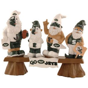 New York Jets Forever Collectibles NFL Fan Gnome Bench