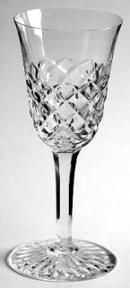 Baccarat Burgos  Claret Wine   Cut Criss Cross Design On Bowl