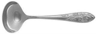 Mikasa Silver Roselle (Stainless) Gravy Ladle, Solid Piece   Stainless, G3207