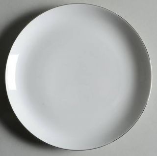 Mikasa Simplicity Platinum Bread & Butter Plate, Fine China Dinnerware   All Whi