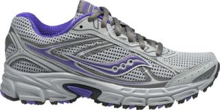 Womens Saucony Cohesion TR7   Grey/Silver/Purple Running Shoes