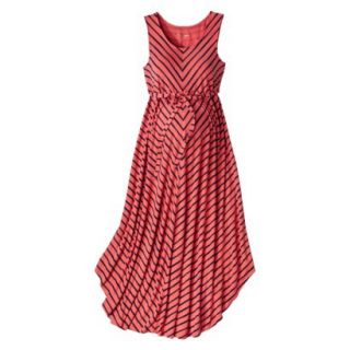 Liz Lange for Target Maternity Sleeveless Knit Maxi Dress   Blue/Melon S