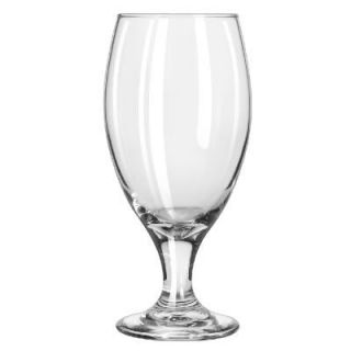 Libbey Teardrop Glass Stemware, Beer Goblet, 14.75oz, 7in Tall