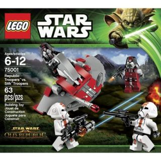 LEGO Star Wars Republic Troopers vs Sith Troopers 75001
