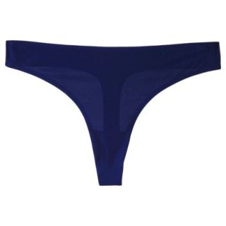 Gilligan & OMalley Womens Micro Bonded Thong   Oxygen Blue L