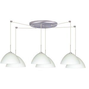 Besa Lighting BEL 6JC 420107 SN Tessa Pendant