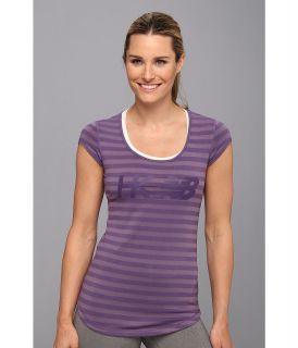 New Balance Heidi Klum for New Balance Tunic Tee Womens T Shirt (Purple)