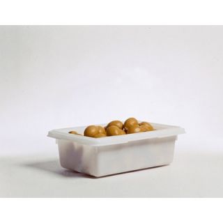 Rubbermaid White Food Boxes 3 1/2 Gallons Capacity