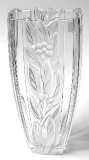 Lenox Classic Laurel Collection 10 Square Vase   Ovations Line,Frosted&Clear,Gi