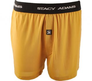 Mens Stacy Adams Boxer Short (2 Pack)   Mustard Boxers