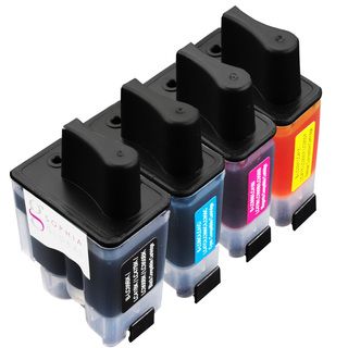 Sophia Global Compatible Ink Cartridge Replacement For Brother Lc41 (1 Black, 1 Cyan, 1 Magenta, 1 Yellow) (1 Black, 1 Cyan, 1 Magenta, 1 YellowPrint yield Up to 500 pages for the black cartridge and up to 400 pages per color cartridgeModel SG1eaLC41BCM