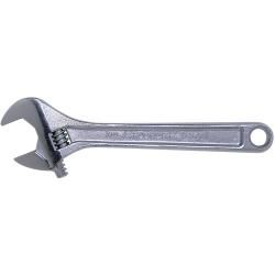Cooper Hand Tools 6 inch Adjustable Chrome Wrench (Alloy steelFinish ChromePacking type CardedWeight 0.31 pound)