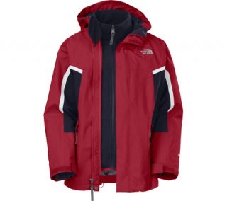 Boys The North Face Nimbostratus Triclimate® Jacket   Biking Red Ski Jacket