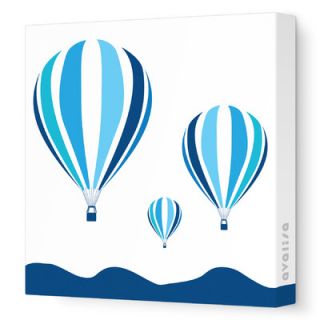 Avalisa Things That Go   Hot Air Balloons Stretched Wall Art Hot Air Balloons