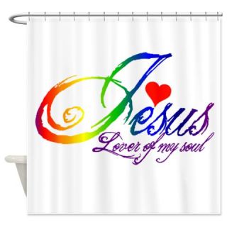  Jesus Lover of my soul primar Shower Curtain  Use code FREECART at Checkout