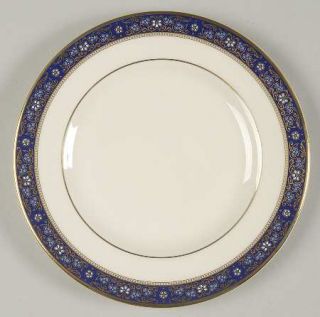 Minton Edinburgh Dark Blue Bread & Butter Plate, Fine China Dinnerware   Dark Bl