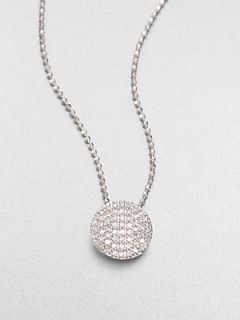 Phillips House 14K White Gold & Diamond Mini Infinity Pendant Necklace   White G