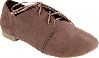 Womens L & C Ox 1   Brown Casual Shoes
