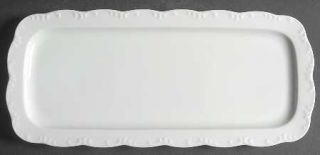 Rosenthal   Continental Monbijou (White) Large Sandwich Tray, Fine China Dinnerw