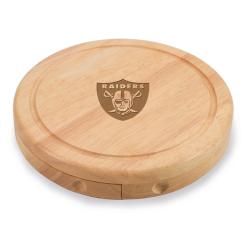 Picnic Time Oakland Raiders Brie Cheese Board Set