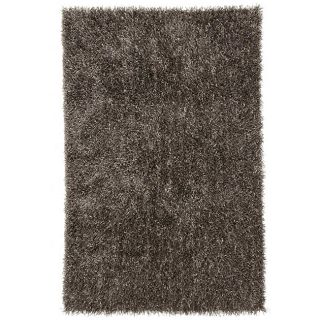 Hand Woven Brown Contemporary Area Rug (7 6 X 9 6)