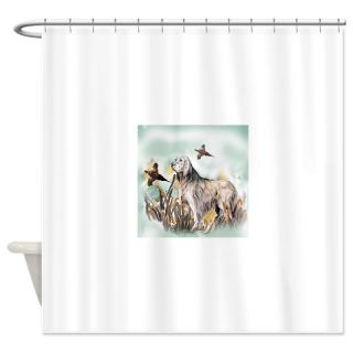  setter_and_pheasant_for blanket Shower Curtain  Use code FREECART at Checkout