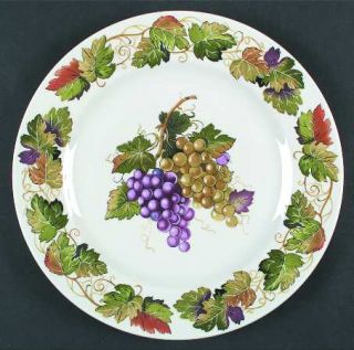 Tabletops Unlimited Vine Dinner Plate, Fine China Dinnerware   Leaves On Border,